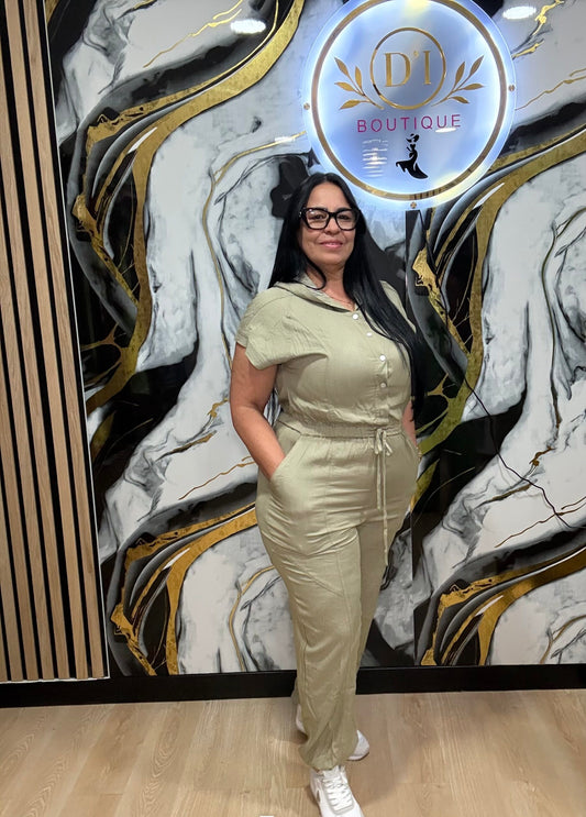 OLIVE JUMPSUIT