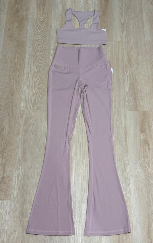 LOVELY GYM SET (TOP & FLARE PANTS)