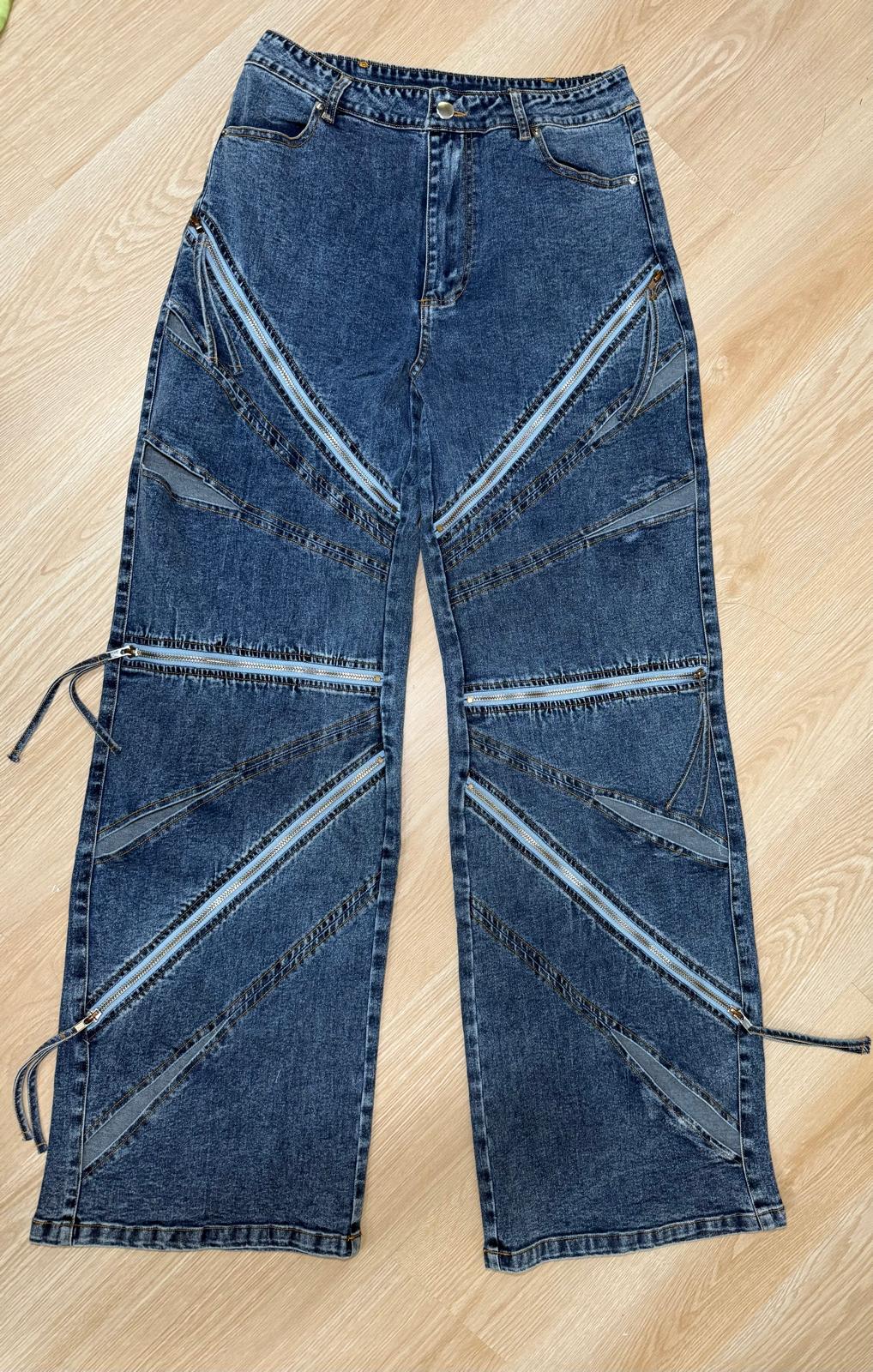 ZIP UP JEAN