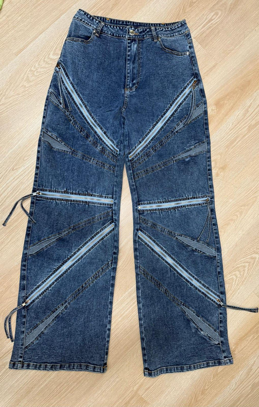 ZIP UP JEAN