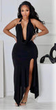 BLACK DIVA SKIRT SET (TOP & FALDA)